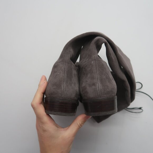 Stuart Weitzman Gray Over the Knee Boots - Picture 5 of 10